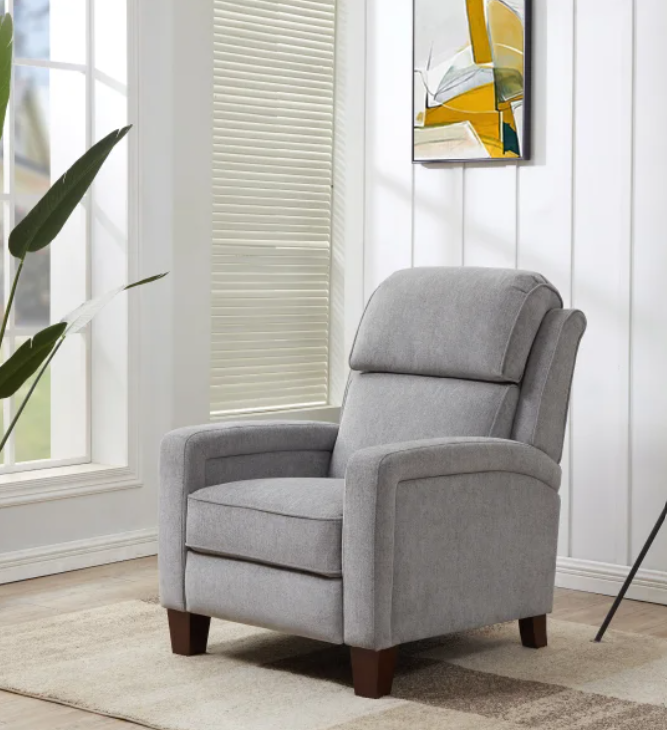 Wessen Fabric Pushback Recliner