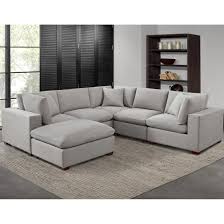 Thomasville Lowell 6-piece Fabric Modular Sectional