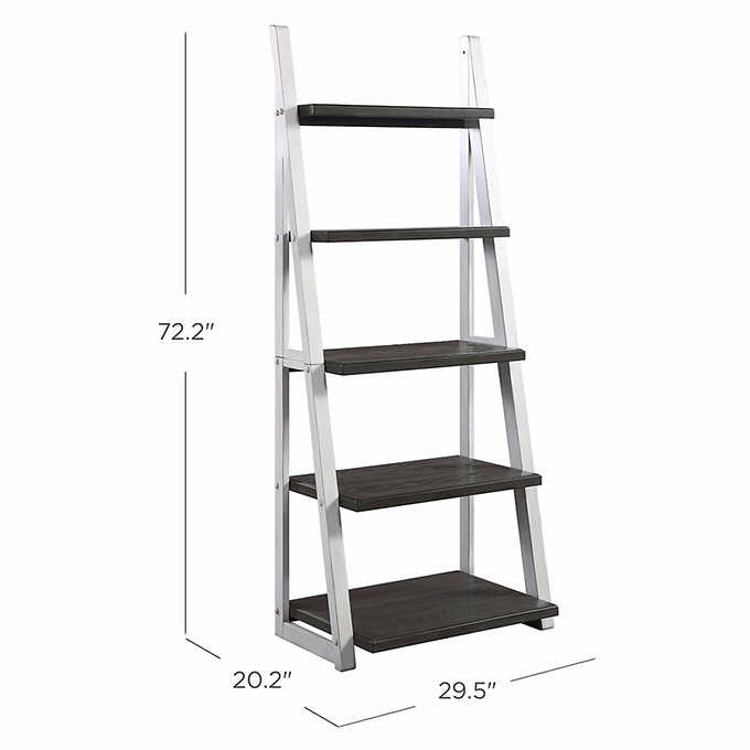 Ashlyn 72" Ladder Bookcase