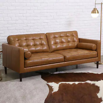 Harstine Leather Sofa