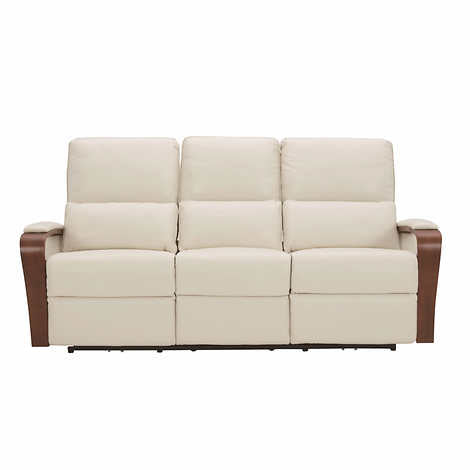 Hutchins Leather Power Reclining Sofa with Power Headrests
