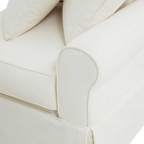 Slipcover Fabric Sofa