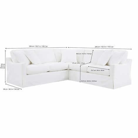 Remie Slipcover Sectional