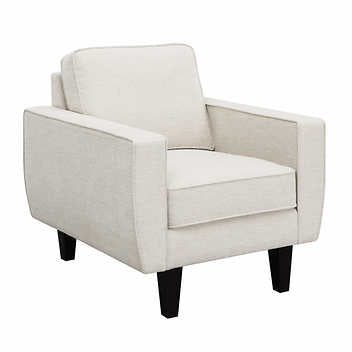 Charley Mid-Century Modern Fabric Chair